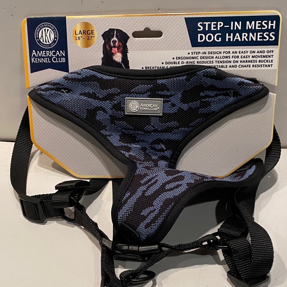 NWT Step-in Mesh Dog Harness - Large